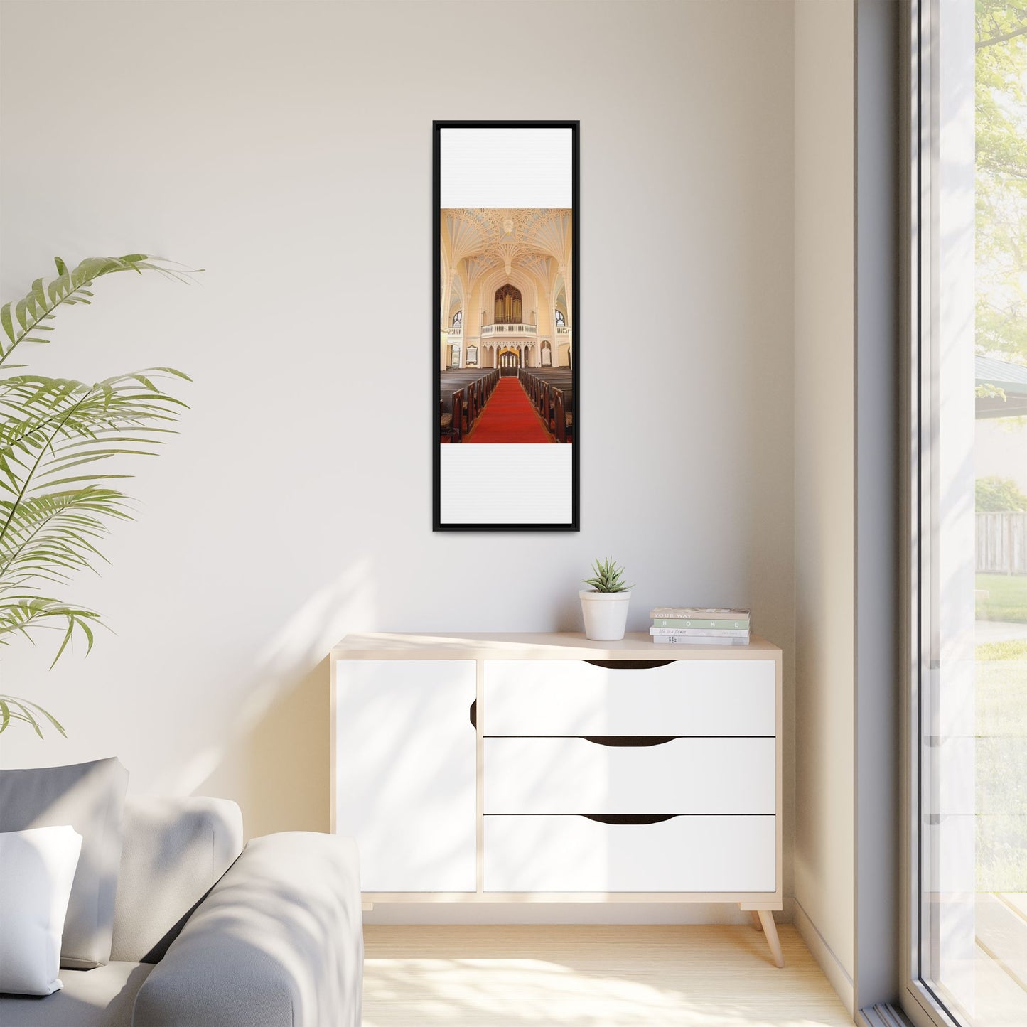 Matte Canvas, Framed (Multi-color)