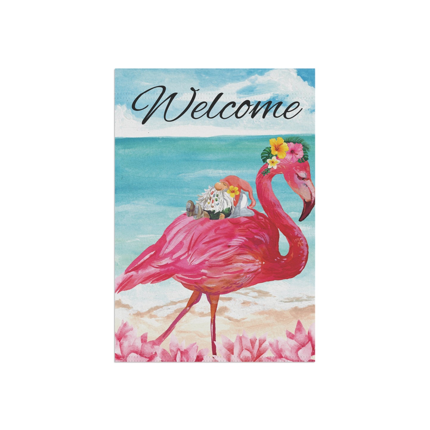 Summertime Welcome Garden & House Banner