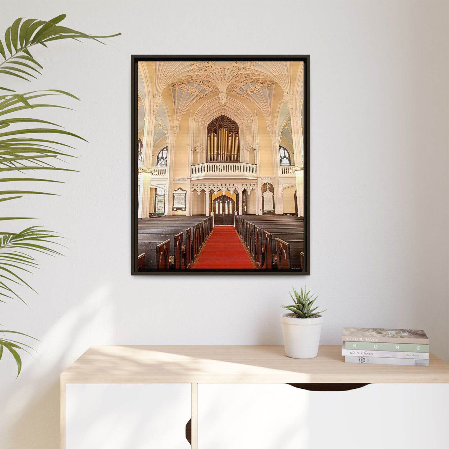 Matte Canvas, Framed (Multi-color)