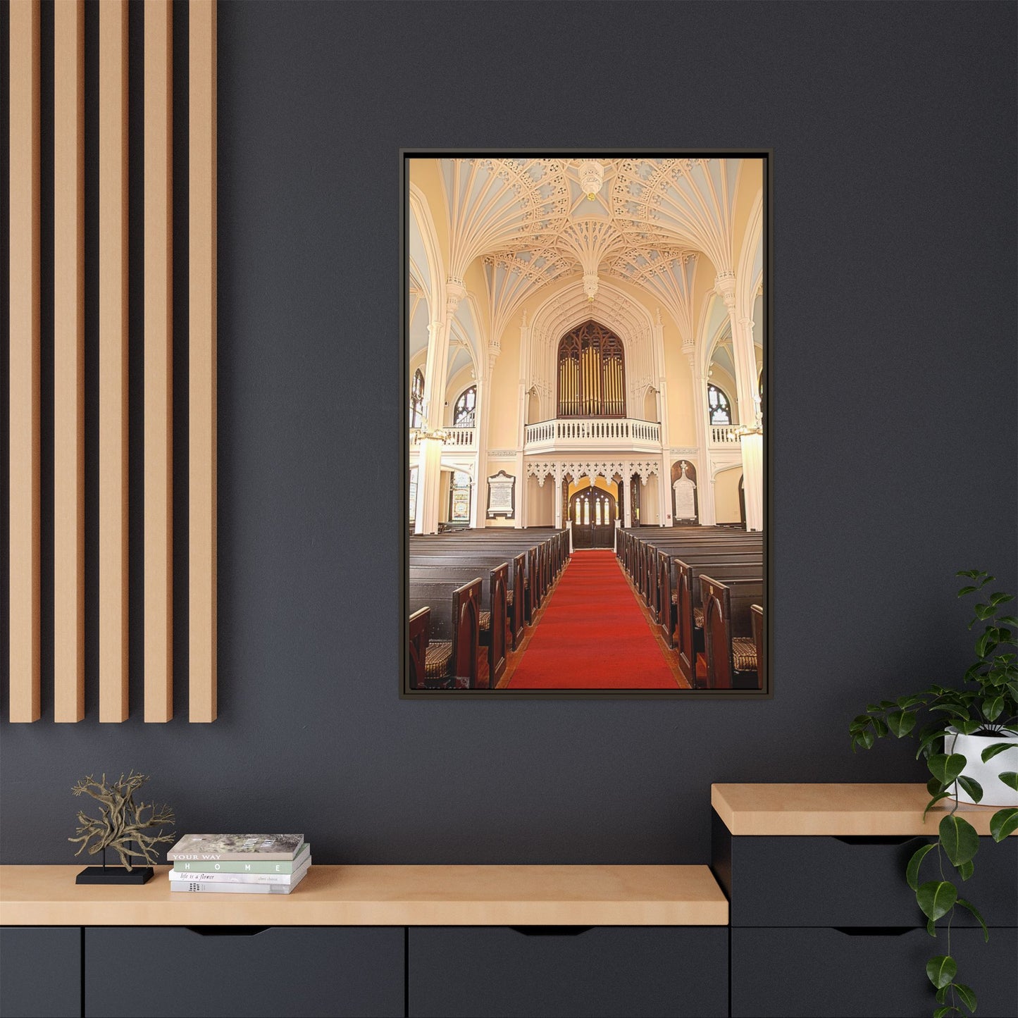 Matte Canvas, Framed (Multi-color)