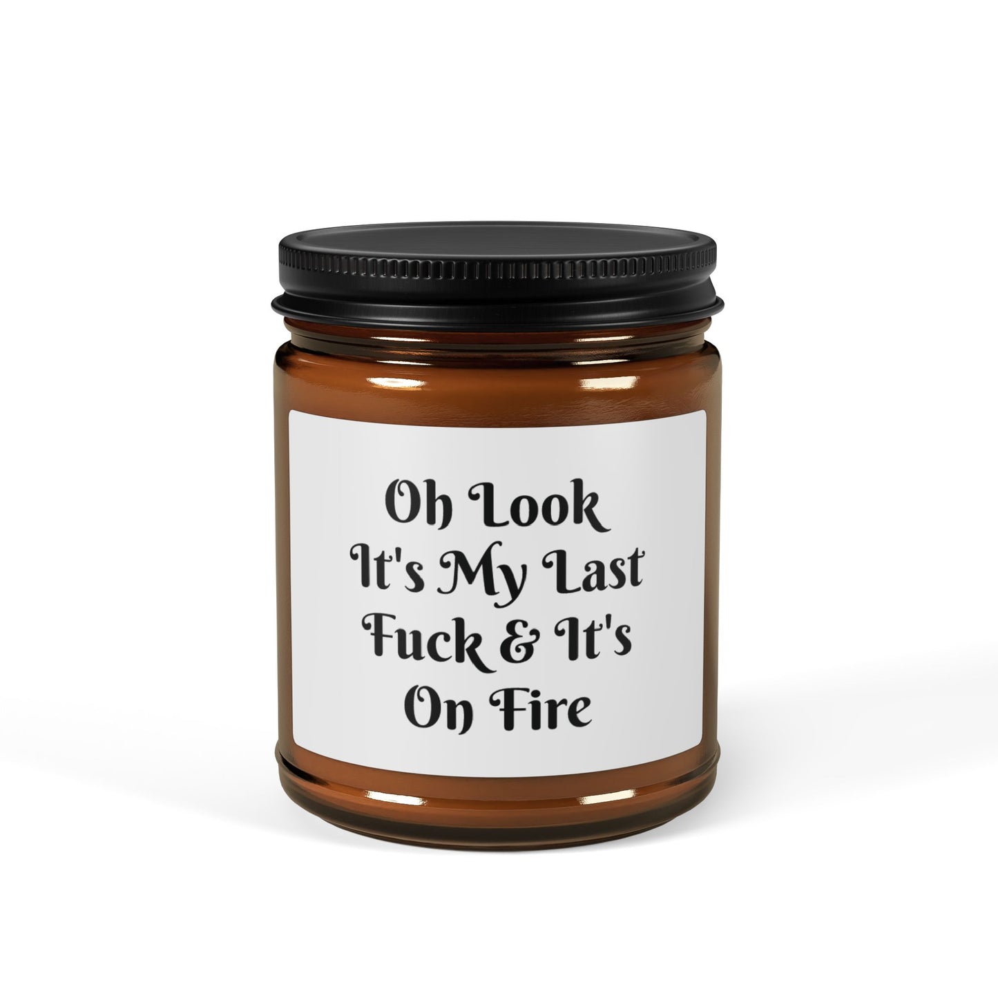 Oh Look ... Scented Soy Candle (Multi-Size, Amber Jar)