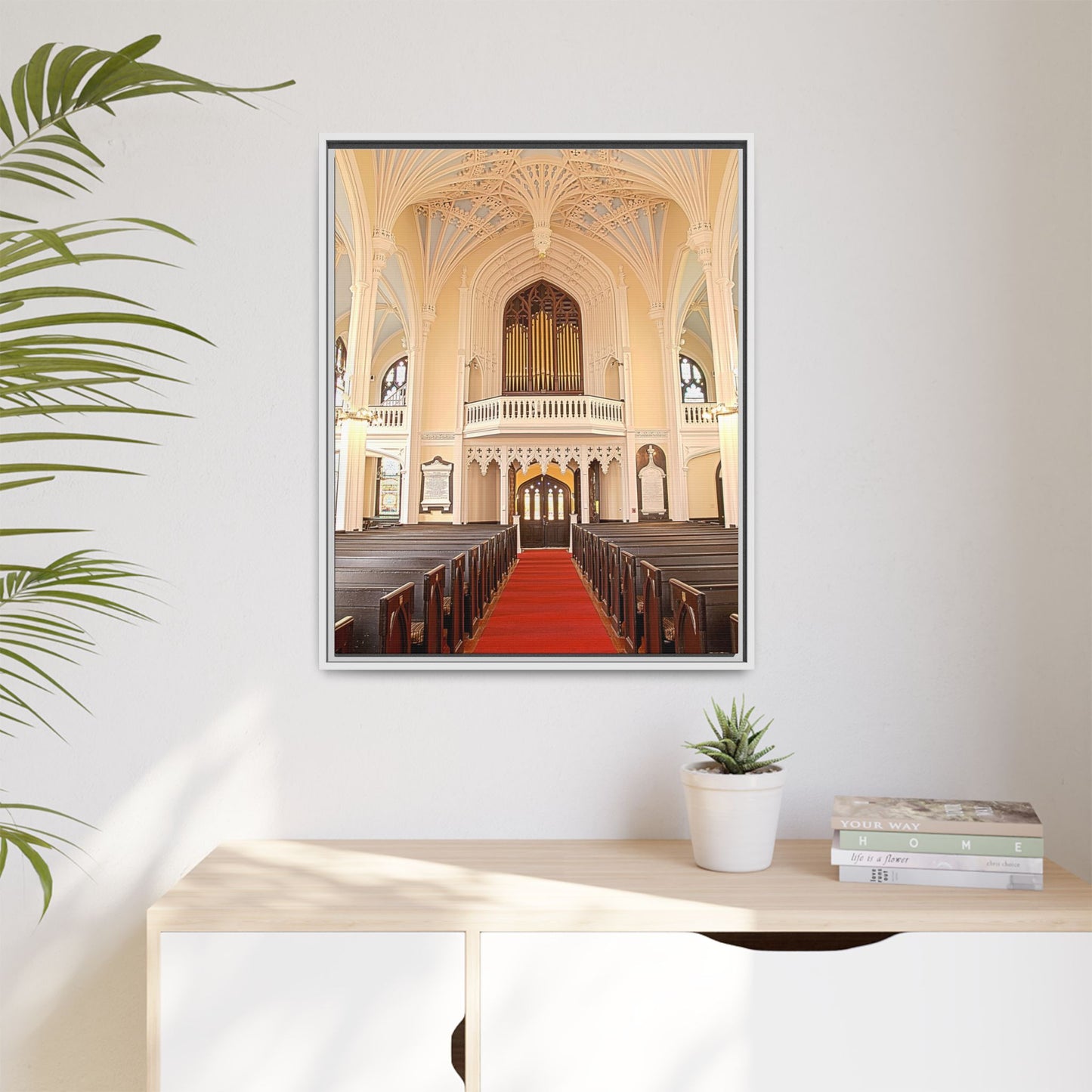 Matte Canvas, Framed (Multi-color)