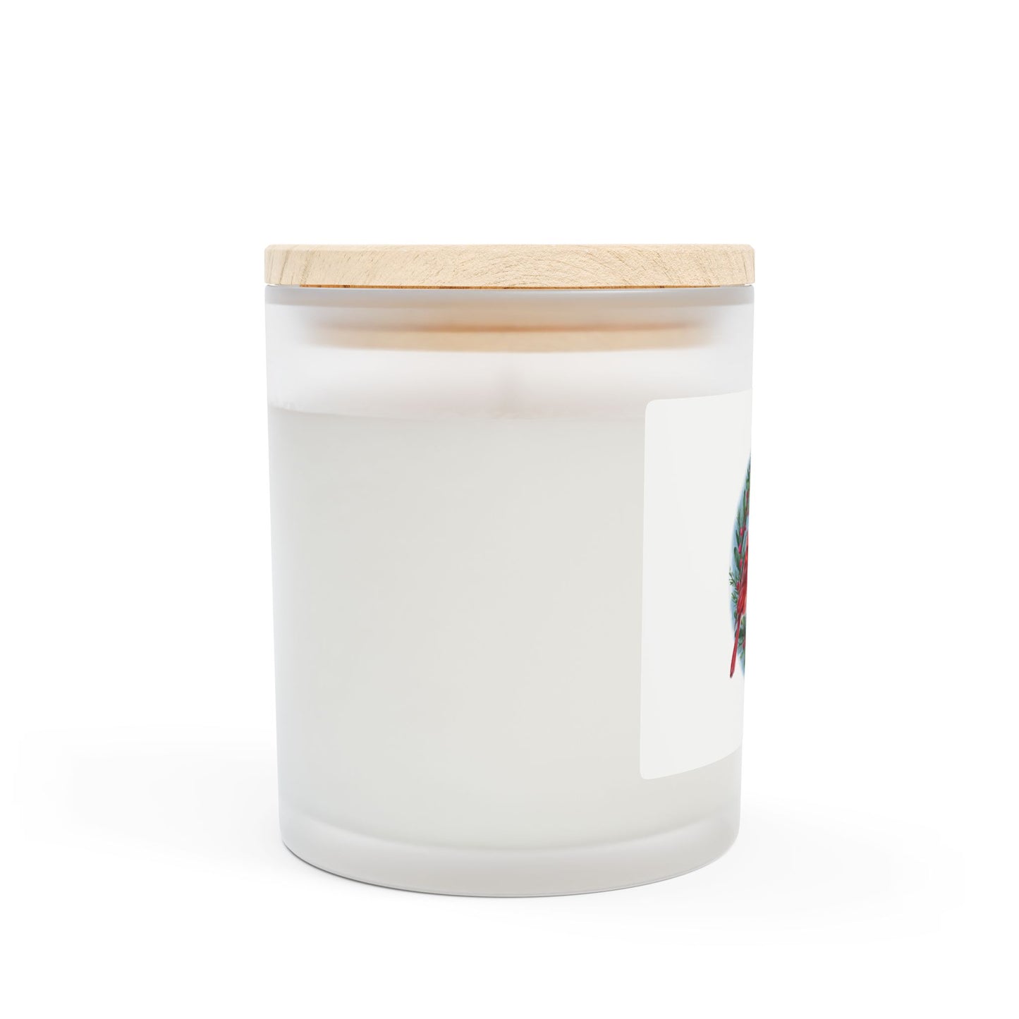 Little Bit Of Heaven in Our Home Frosted Glass Candle, 11oz