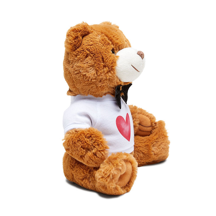 Hearts Teddy Bear with T-Shirt