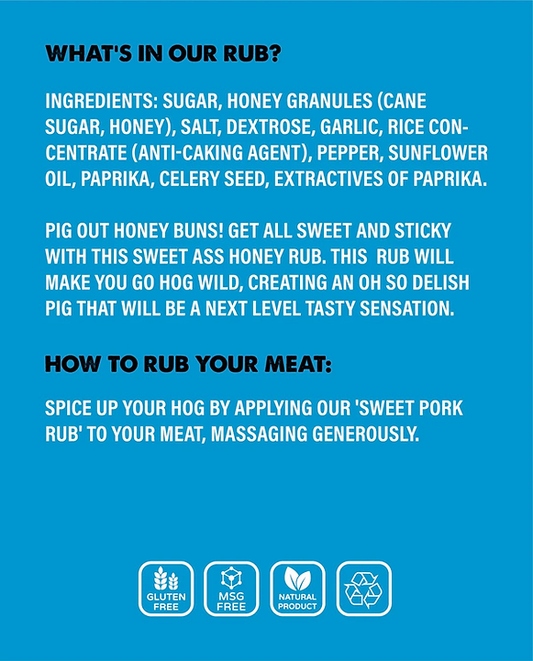 Pig Out! Sweet Honey Pork Rub