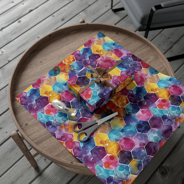 Colorful Scales Gift Wrap Papers