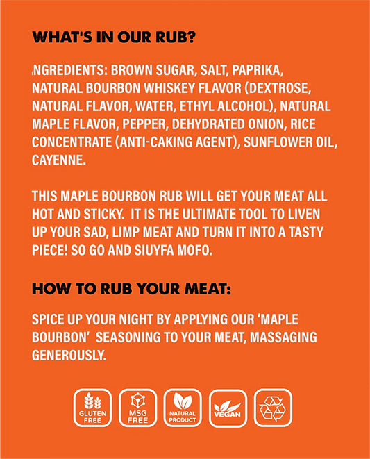 Maple Bourbon Rub