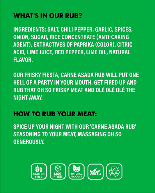 Frisky Fiesta TACO Rub