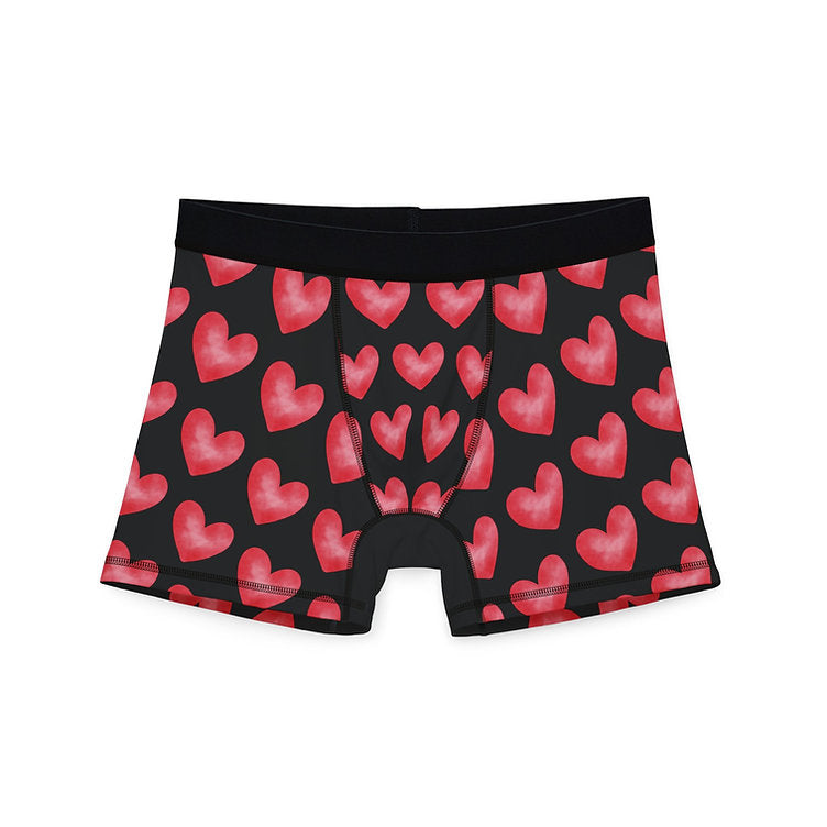 Hearts Men's Boxers (AOP)