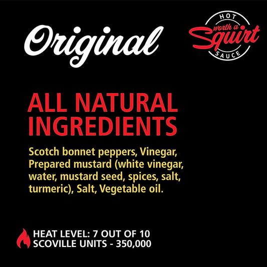 Worth A Squirt Original Hot Sauce
