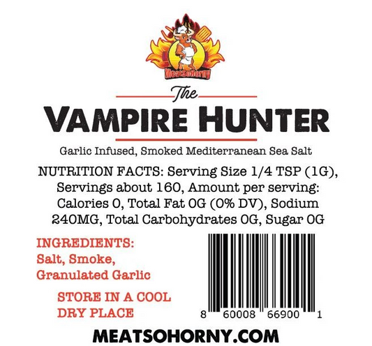 The Vampire Hunter Smoked Salt