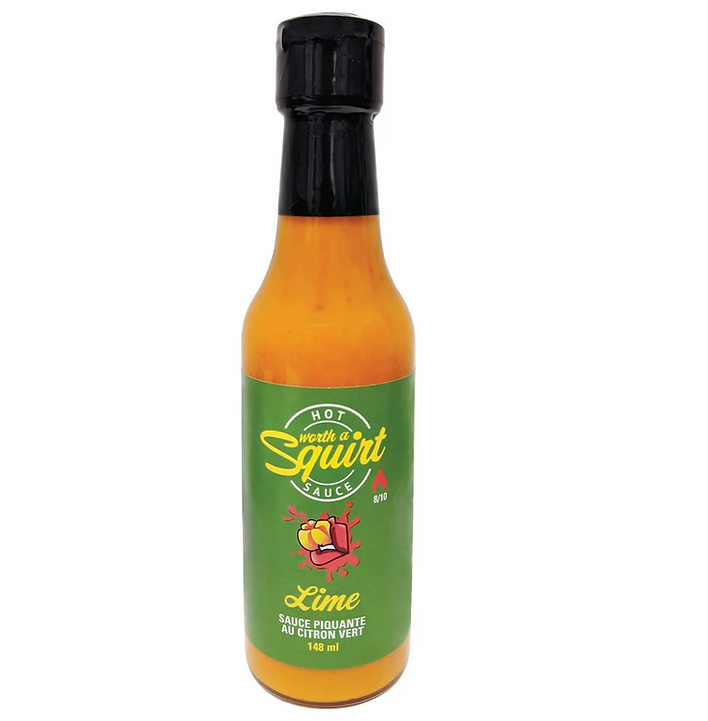 Worth A Squirt Lime Hot Sauce
