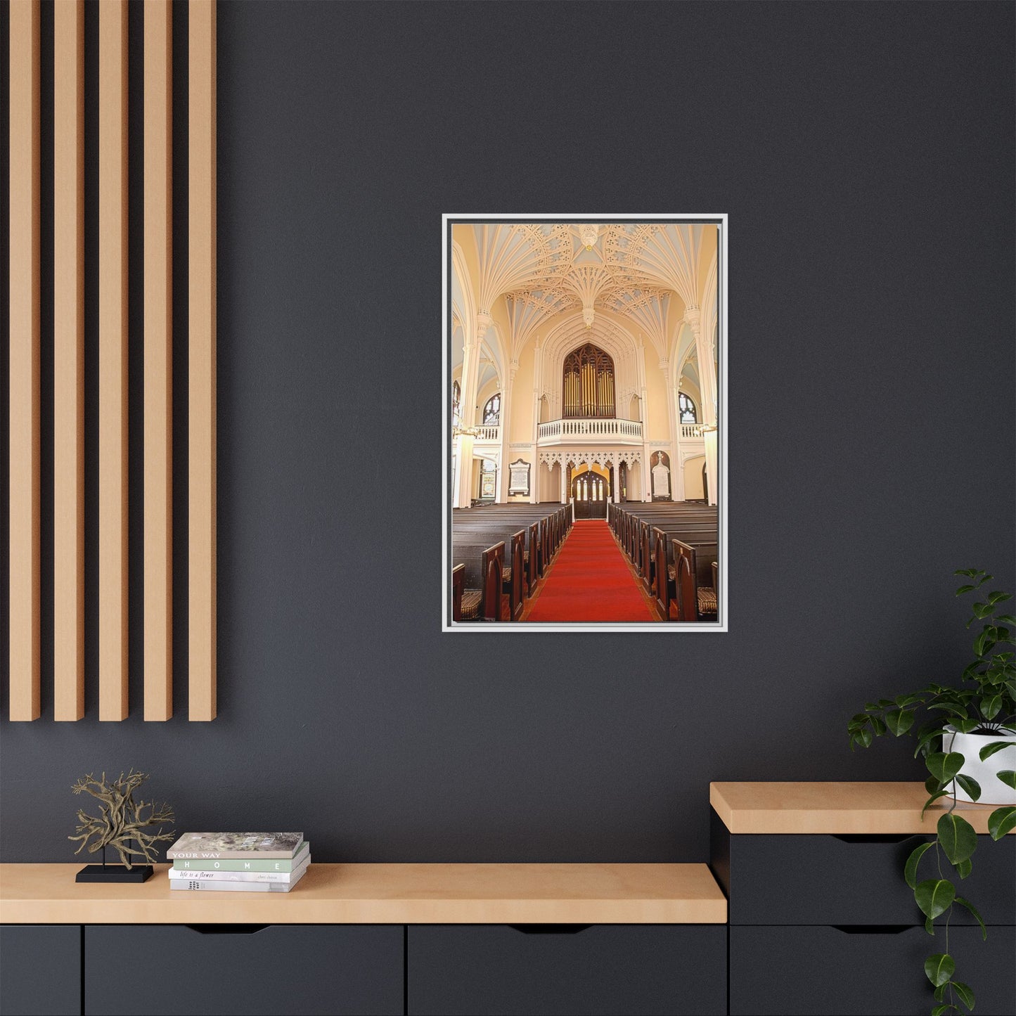 Matte Canvas, Framed (Multi-color)