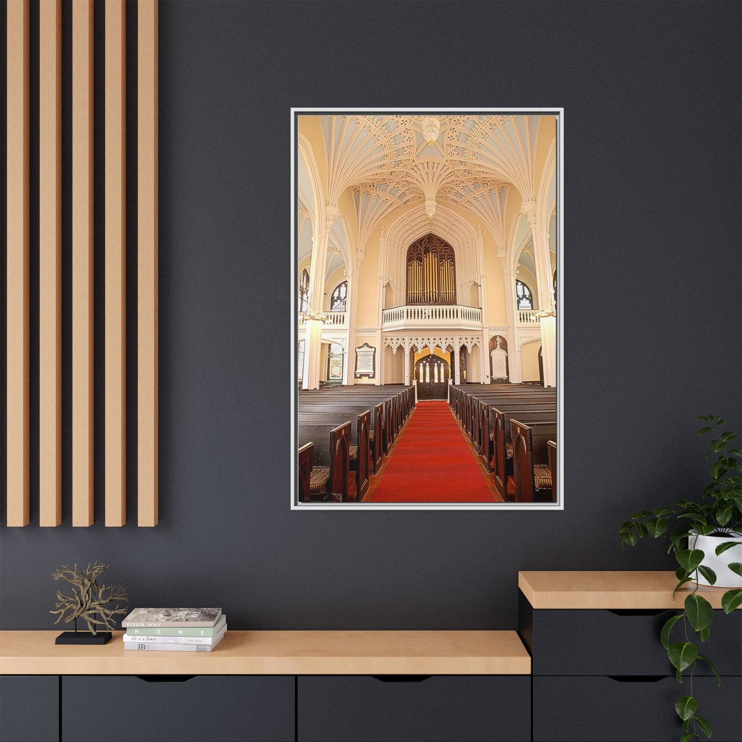 Matte Canvas, Framed (Multi-color)