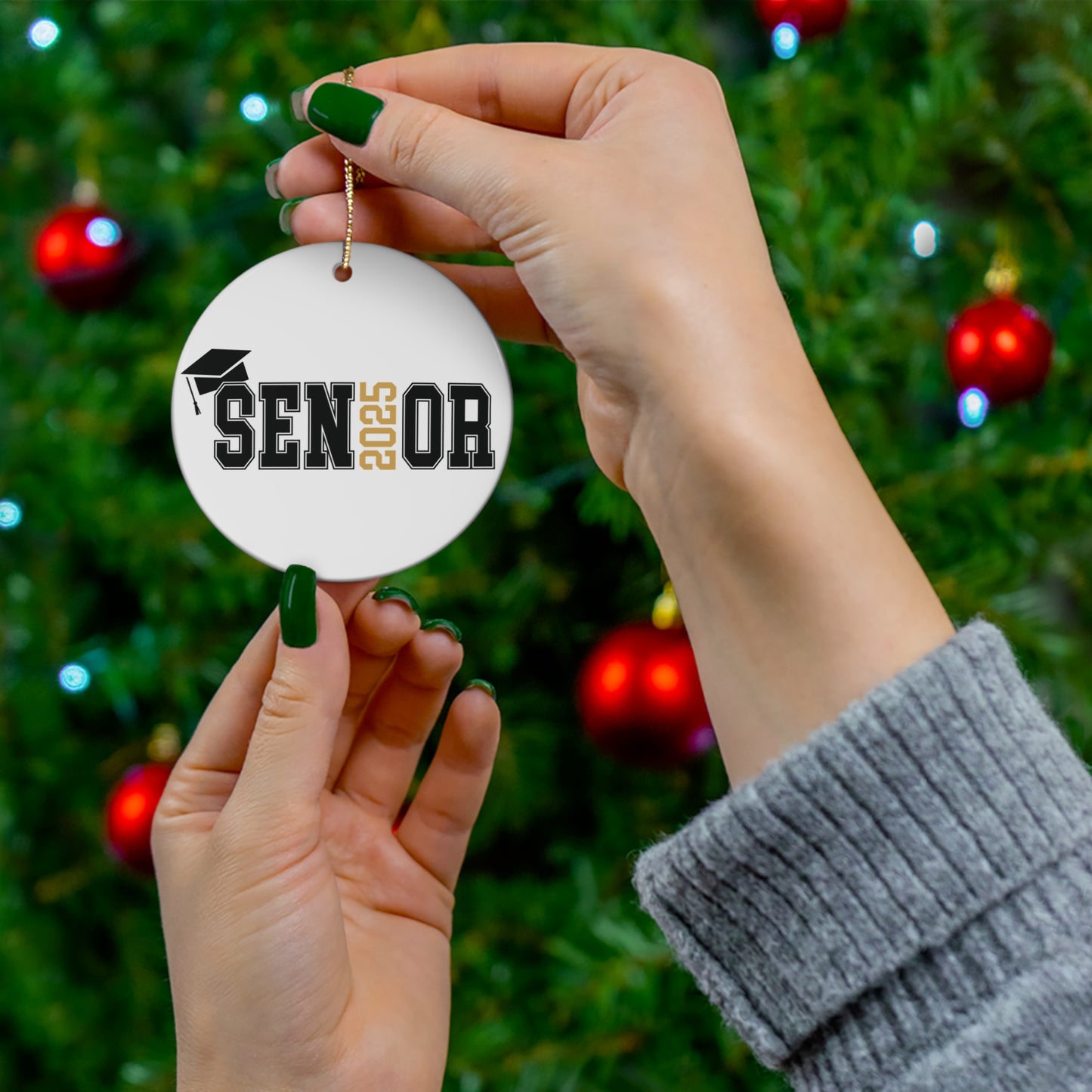 Senior 2025 Ceramic Ornament