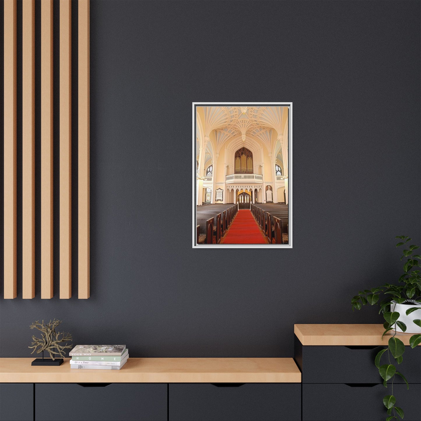 Matte Canvas, Framed (Multi-color)