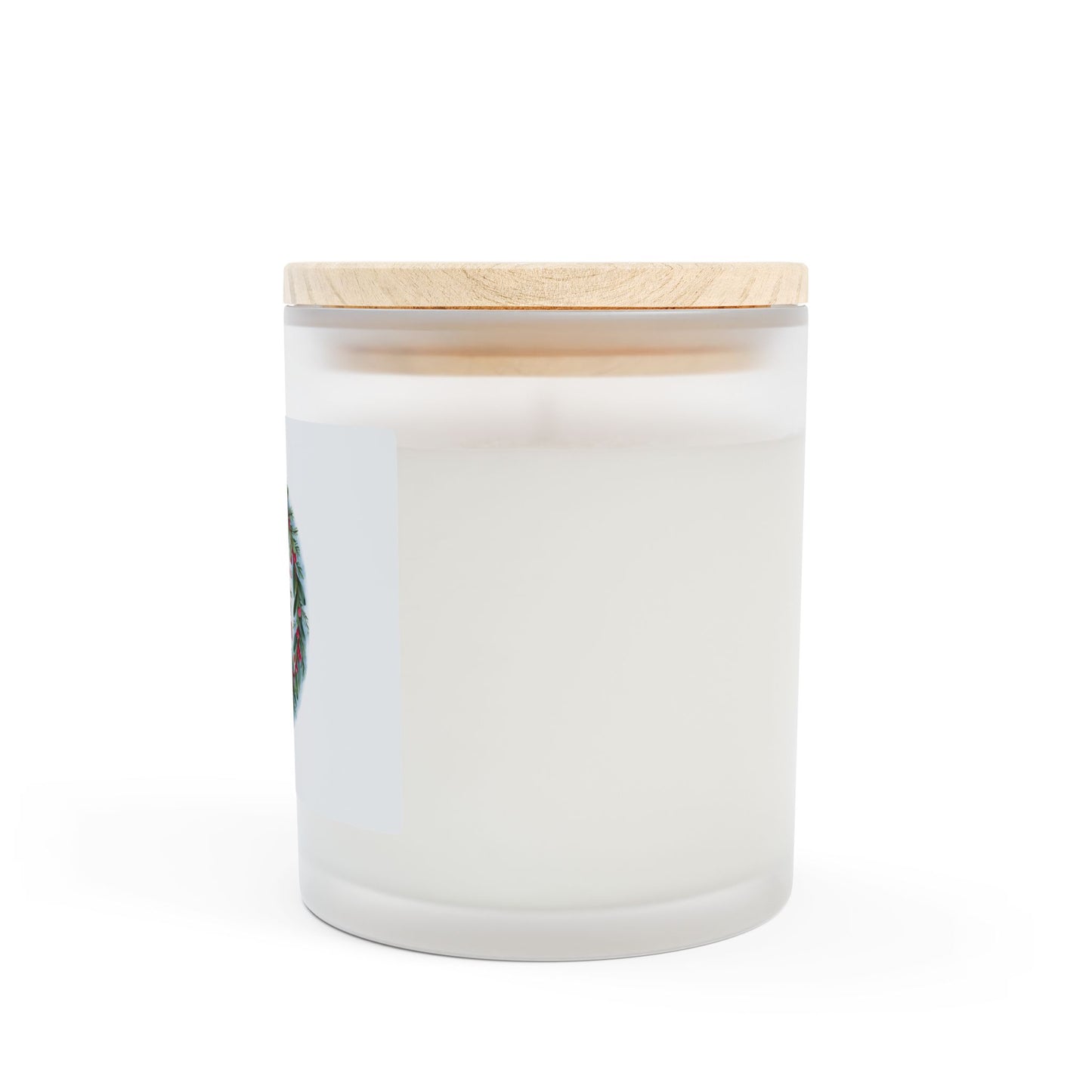 Little Bit Of Heaven in Our Home Frosted Glass Candle, 11oz