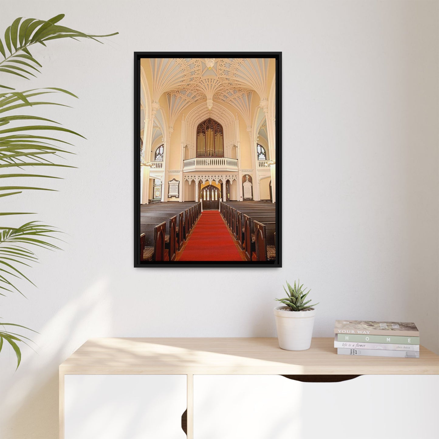 Matte Canvas, Framed (Multi-color)