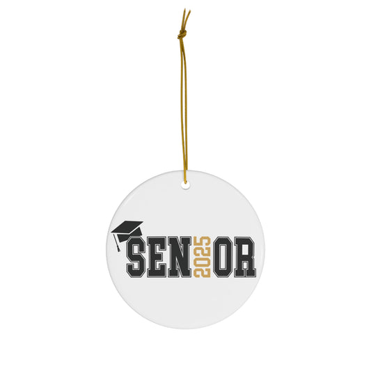Senior 2025 Ceramic Ornament