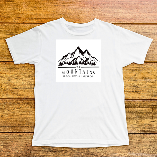 The Mountains Are Calling And I Must Go Shirt