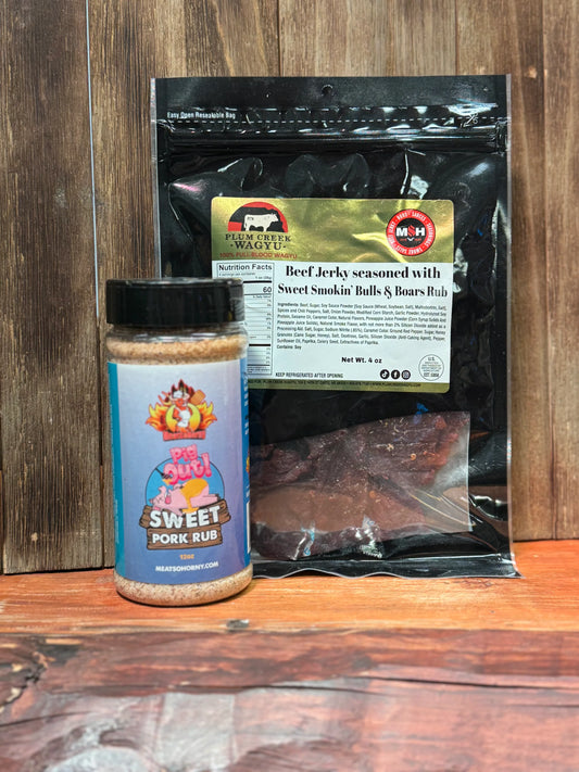 WAGYU Sweet Smoking Bulls and Boars Beef Jerky