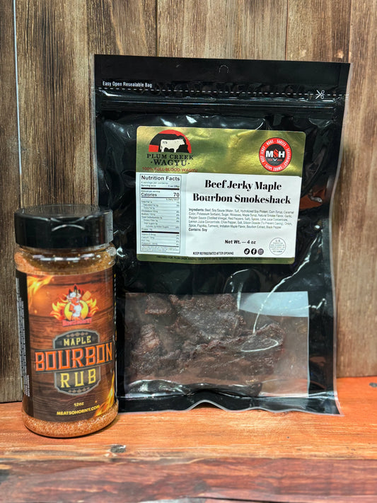 WAGYU Maple Bourbon Smokeshack Jerky