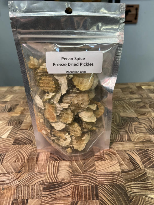 Pecan Spice Freeze-Dried Pickles