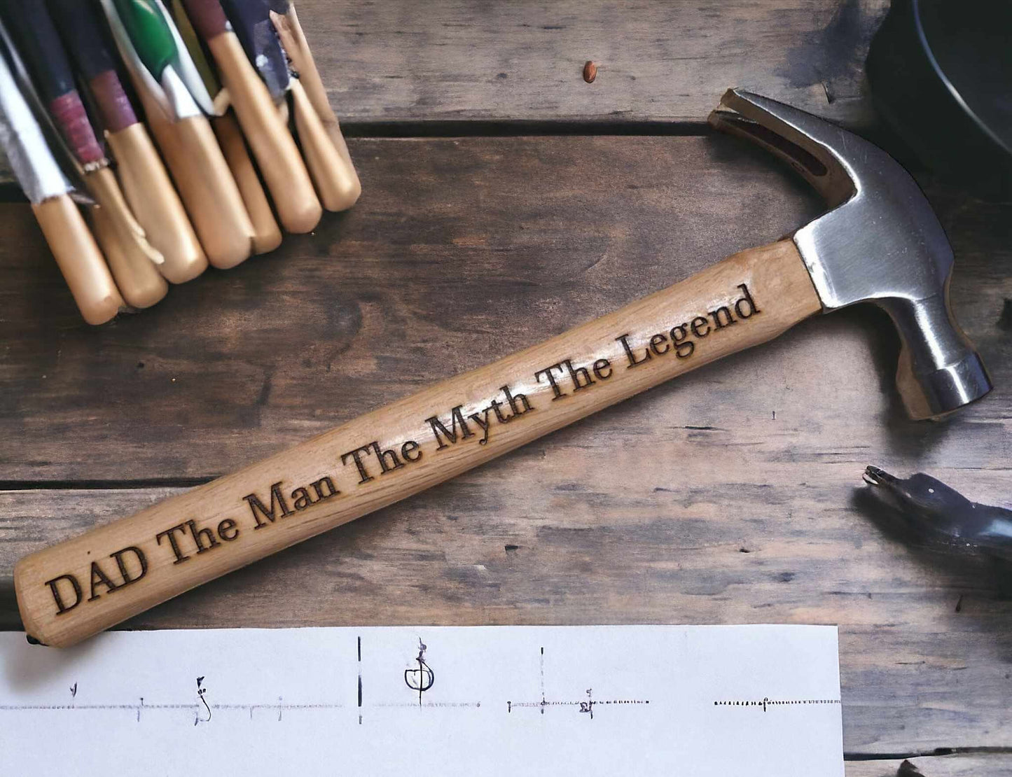 Dad The Man The Myth The Legend Hammer
