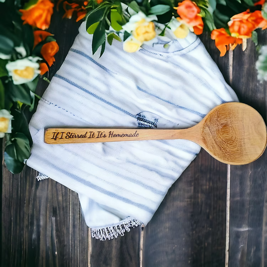If I Stirred It It's Homemade Wooden Spoon