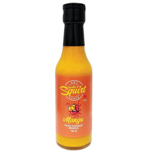 Worth A Squirt Mango Hot Sauce
