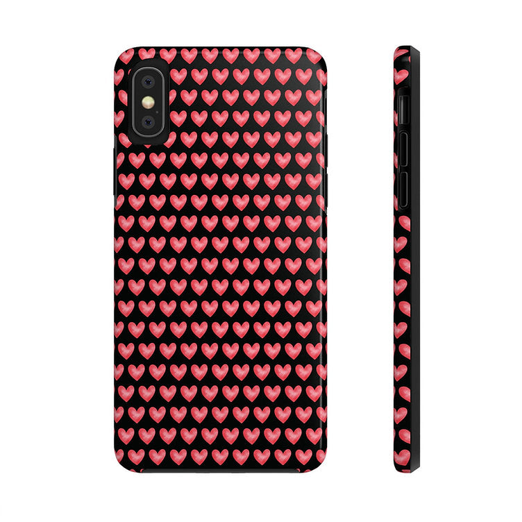 Hearts Tough Phone Cases