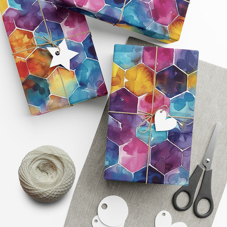 Colorful Scales Gift Wrap Papers