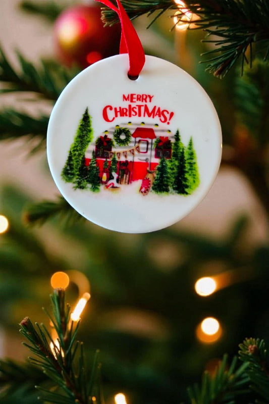 Lets Go Camping Ornament